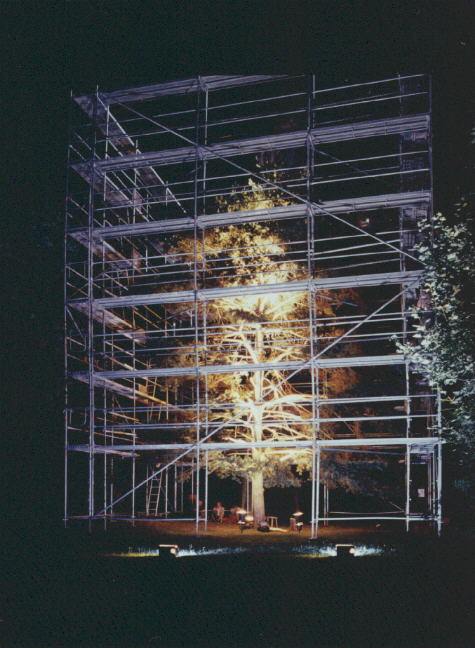 Kunst und Gerüstbau